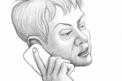 Jeffrey-Wiener_Old-Woman-on-Phone