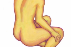 Jeffrey-Wiener_Seated-Yellow-Nude