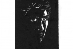 Self-Portrait_Woodcut_1982